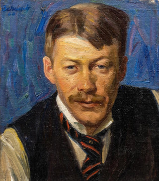 Studium portretowe - Eigil Schwab — widok dzieła