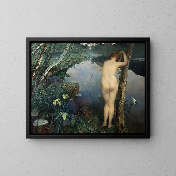 Nocturne - Eilif Peterssen — oprawiony obraz na ścianie