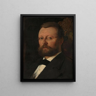 Eilif Peterssen - Portrait of the Painter Christian Meyer Ross.webp