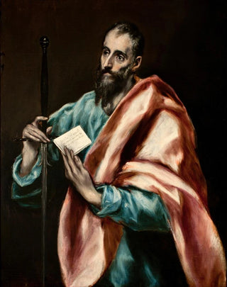 El Greco Domenikos Theotokopoulos - Apostle Saint Paul.webp