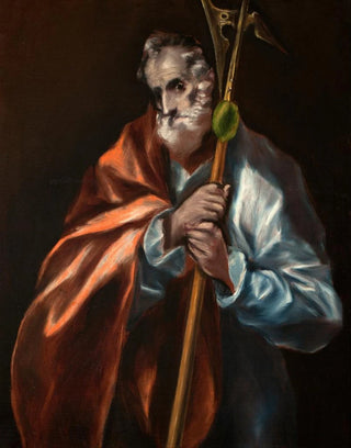 El Greco Domenikos Theotokopoulos - Apostle St Thaddeus Jude.webp
