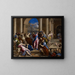 Le Christ chassant les marchands du Temple - El Greco — oprawiony obraz na ścianie