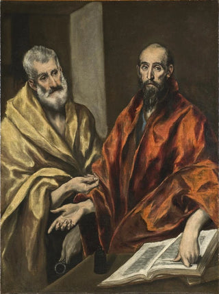 El Greco Domenikos Theotokopoulos - St Peter and St Paul.webp