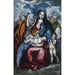 La Sainte Famille avec sainte Anne et l'enfant Jean-Baptiste - El Greco — widok dzieła