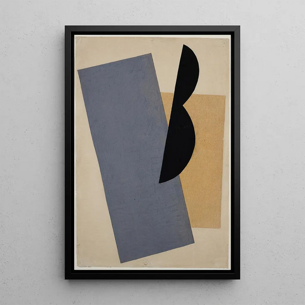 Reprodukcja obrazu Kompozycja NiebieskoŻółtoCzarna - El Lissitzky
