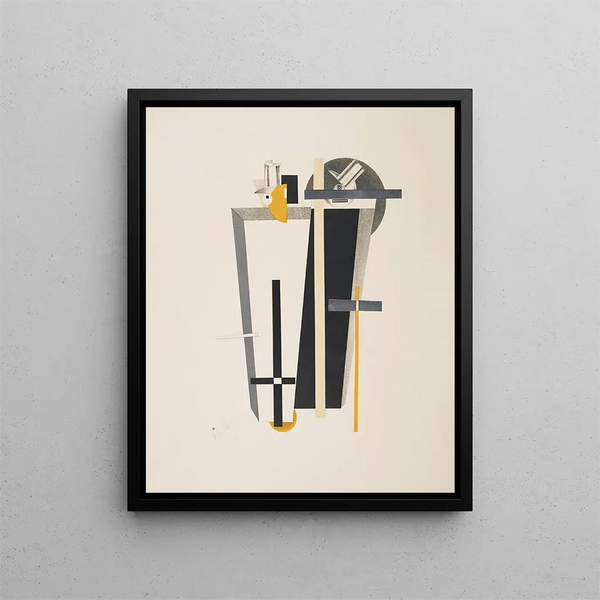 Fossoyeurs Fossoyeurs - El Lissitzky — oprawiony obraz na ścianie