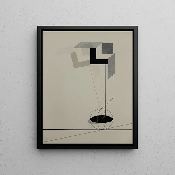 Kestnermappe Proun Rob Levnis & Chapman GmbH Hanovre 2 - El Lissitzky — oprawiony obraz na ścianie