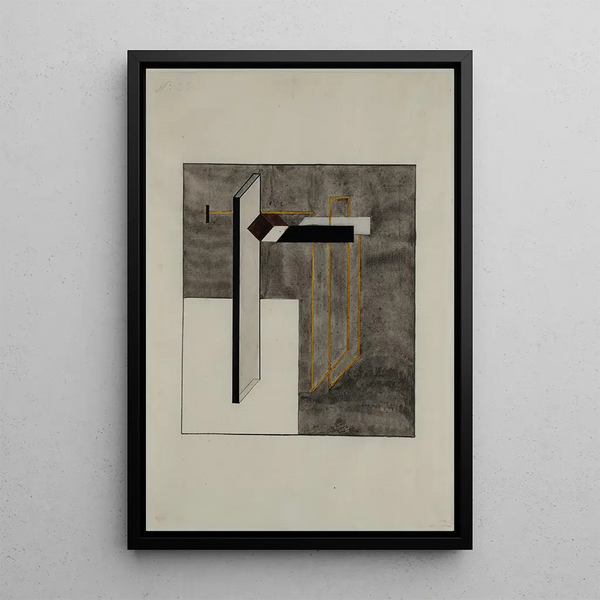 Reprodukcja obrazu Studium dla Proun 4B - El Lissitzky