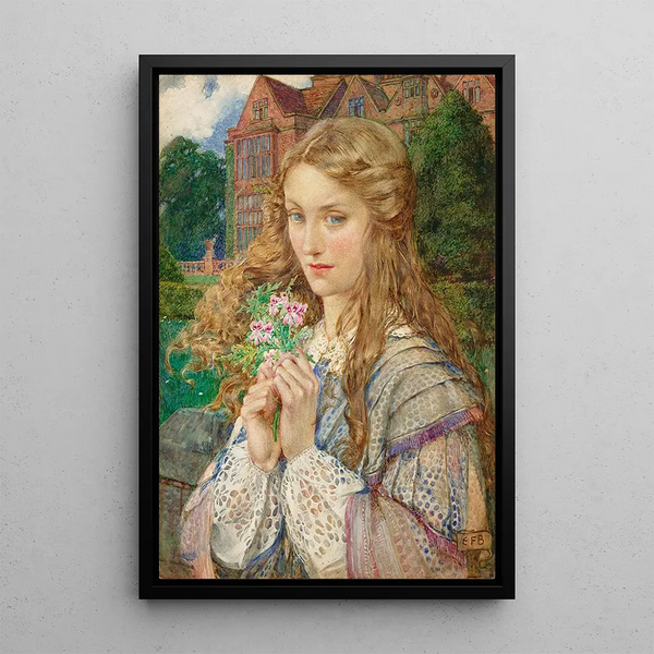 Reprodukcja obrazu Evelyn Hope - Eleanor Fortescue-Brickdale
