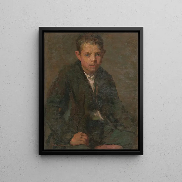 Elemr HalszHradil - Portrait of Labourer Boy.webp
