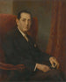 Portret mężczyzny - Elemér Halász-Hradil — widok dzieła