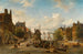 Le Singel et Brouwersgracht, Amsterdam - Elias Pieter van Bommel — widok dzieła