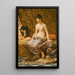 Odalisque - Elihu Vedder — oprawiony obraz na ścianie