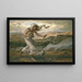 La Sibylle de Cumes - Elihu Vedder — oprawiony obraz na ścianie