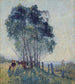 Les acacias - Elioth Gruner — widok dzieła