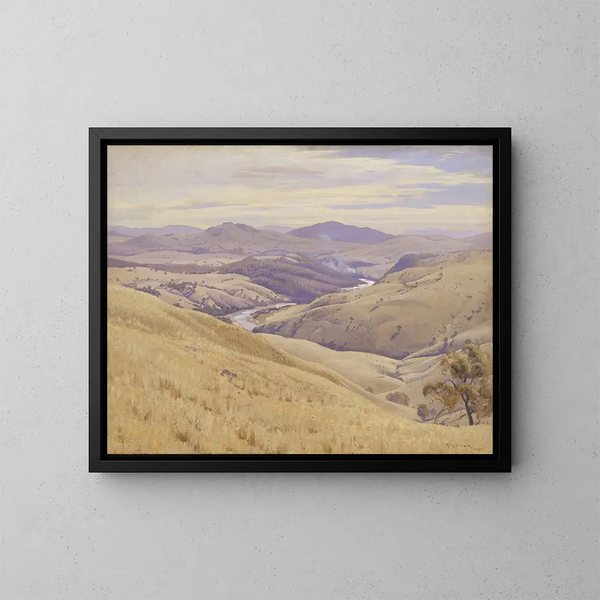 Weetangera Canberra - Elioth Gruner — oprawiony obraz na ścianie
