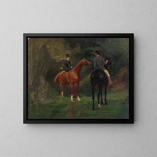 Eliphalet Fraser Andrews - Figures on Horseback.webp