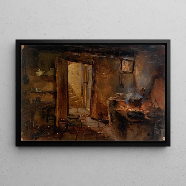 Eliphalet Fraser Andrews - Interior of a Kitchen.webp