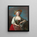 Elisabeth Philippe Marie Hélène de France, zwanej Madame Elisabeth - Elisabeth Louise Vigée Le Brun — oprawiony obraz na ścianie