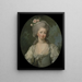 Ernestine Frédérique Prinzesna z Księstwa Croÿ - Elisabeth Louise Vigée Le Brun — oprawiony obraz na ścianie