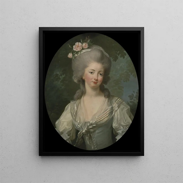 Ernestine Frédérique Prinzesna z Księstwa Croÿ - Elisabeth Louise Vigée Le Brun — oprawiony obraz na ścianie