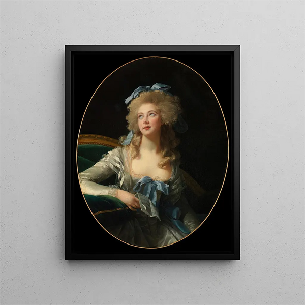Madame Grand Noël Catherine Vorlé 1761-1835 - Elisabeth Louise Vigée Le Brun — oprawiony obraz na ścianie
