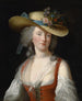 portretowy Anne Catherine Le Preudhomme de Chatenoy, hrabina de Verdun - Elisabeth Louise Vigée Le Brun — widok dzieła