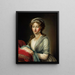 portret Elżbiety Aleksiejewny, żony cara Aleksandra I - Élisabeth Louise Vigée le Brun — oprawiony obraz na ścianie