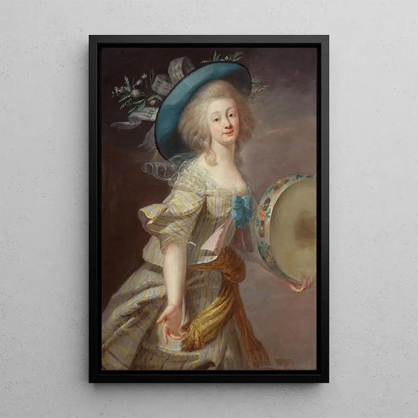 Reprodukcja obrazu Portret tancerki - Elisabeth Louise Vigée Le Brun