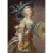 Reprodukcja obrazu Portret tancerki - Elisabeth Louise Vigée Le Brun