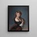 Portret Hyacinthe Gabrielle Roland - Elisabeth Louise Vigée Le Brun — oprawiony obraz na ścianie