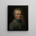 Portret Jean Baptiste Lemoyne Młodszego - Elisabeth Louise Vigée Le Brun — oprawiony obraz na ścianie