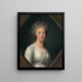 Portret Marie-Antoinette 1755-1793 - Elisabeth Louise Vigée Le Brun — oprawiony obraz na ścianie