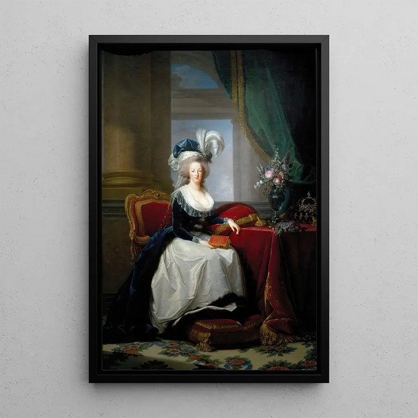 Reprodukcja obrazu Portret Marii Antoniny, królowej Francji - Elisabeth Louise Vigée Le Brun
