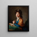 Portret Natalii Zakharovny Kolychevy née Hitrovo - Elisabeth Louise Vigée Le Brun — oprawiony obraz na ścianie