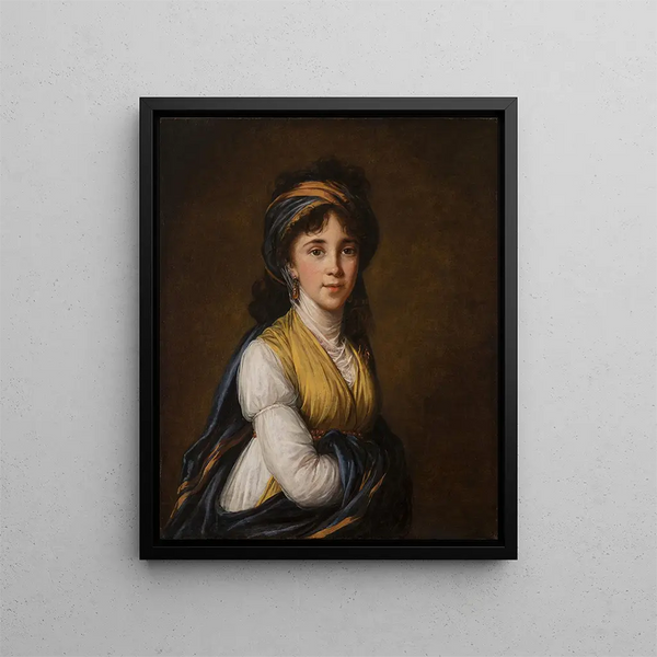 Portret księżnej Belozersky - Elisabeth Louise Vigée Le Brun — oprawiony obraz na ścianie