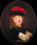 Portret dziewczynki - Elisabeth Louise Vigée Le Brun — widok dzieła