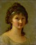 Portret damy - Elisabeth Louise Vigée Le Brun — widok dzieła