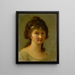 Portret damy - Elisabeth Louise Vigée Le Brun — oprawiony obraz na ścianie