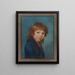 Portret chłopca - Elisabeth Louise Vigée Le Brun — oprawiony obraz na ścianie