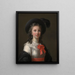 Autoportret - Élisabeth Louise Vigée Le Brun — oprawiony obraz na ścianie