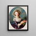The Vicomtesse de Vaudreuil - Élisabeth Louise Vigée Le Brun — oprawiony obraz na ścianie