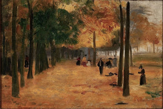 Eliseu Visconti - Canto de Luxemburgo Outono.webp