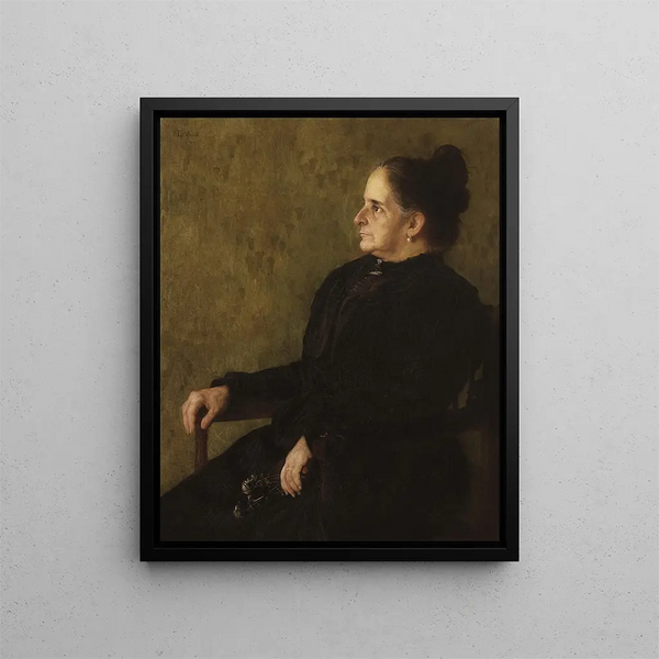 Portret Adélaïde Simas - Eliseu Visconti — oprawiony obraz na ścianie