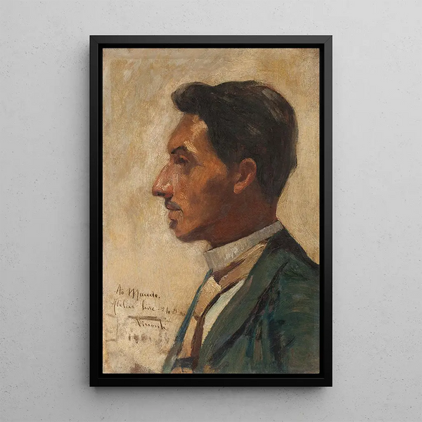 Reprodukcja obrazu portret Macedo - Eliseu Visconti