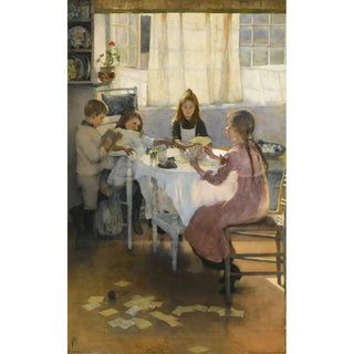 Elizabeth Adela Forbes - A Game of Old Maid.webp