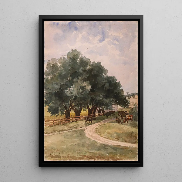 Richmond - Elizabeth Boott Duveneck — oprawiony obraz na ścianie