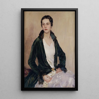 Mademoiselle Edith Bryant - Elizabeth Kelly — oprawiony obraz na ścianie