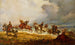 Francuskiej artylerii w ruchu - Elizabeth Southerden Thompson — widok dzieła