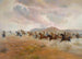 Strażników Yeomanry na veldzie - Elizabeth Southerden Thompson — widok dzieła